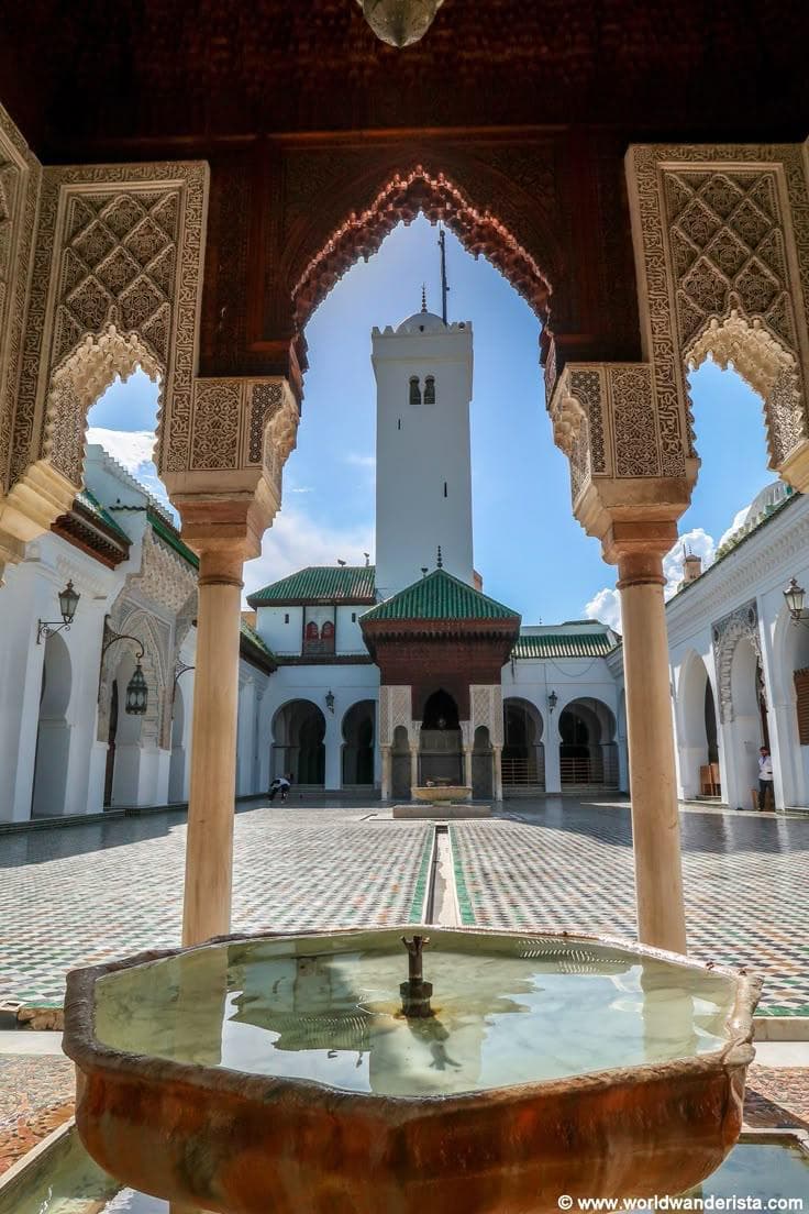 Courtyard of a Marrakech palace