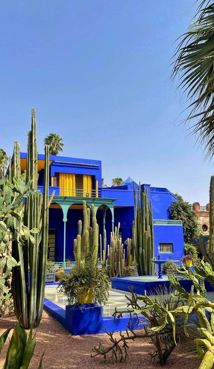 Majorelle Garden in Marrakech